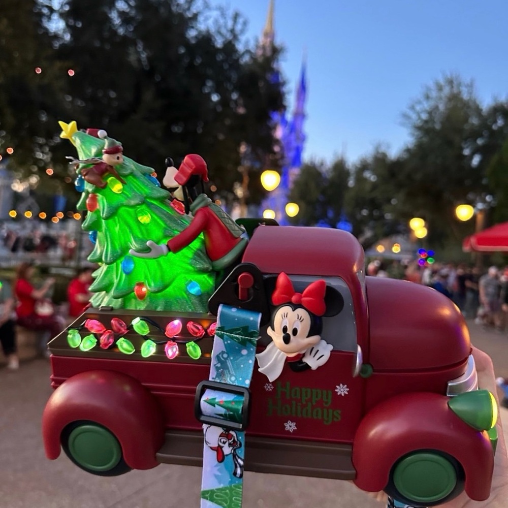 Disney’s Mickey Christmas Truck Popcorn Bucket 2025